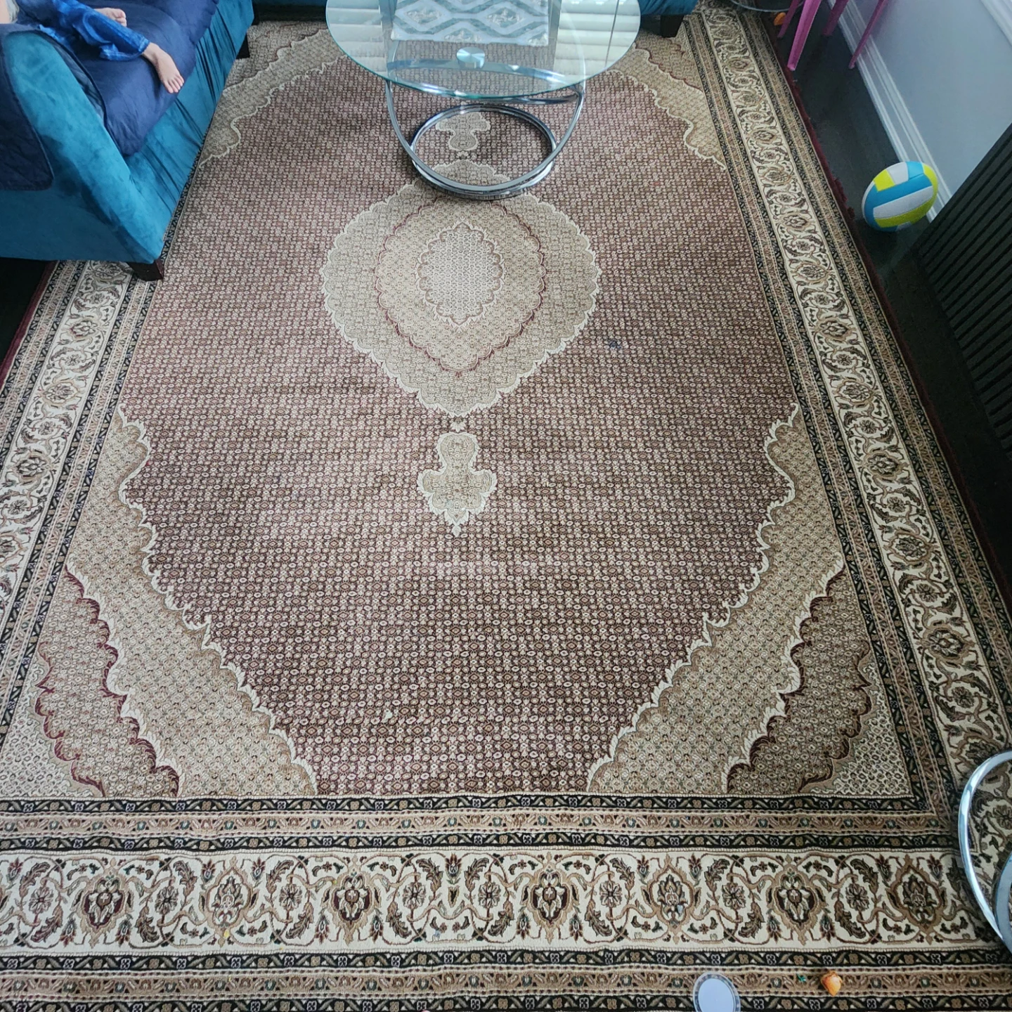 Traditional Persian-style Area Rug and Runner Set - photo 3