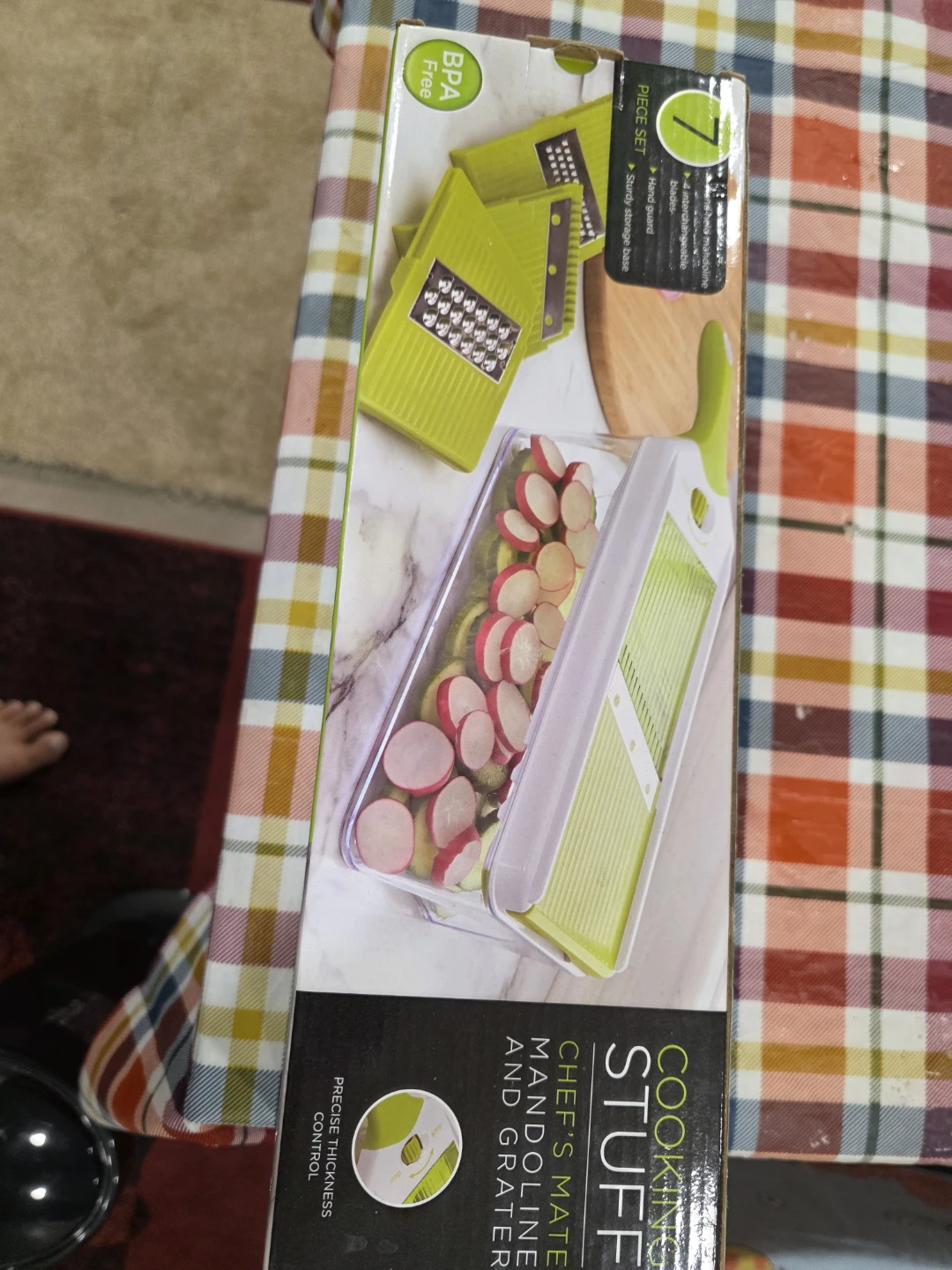 Cooking Stuff 7-Piece Mandoline and Grater Set