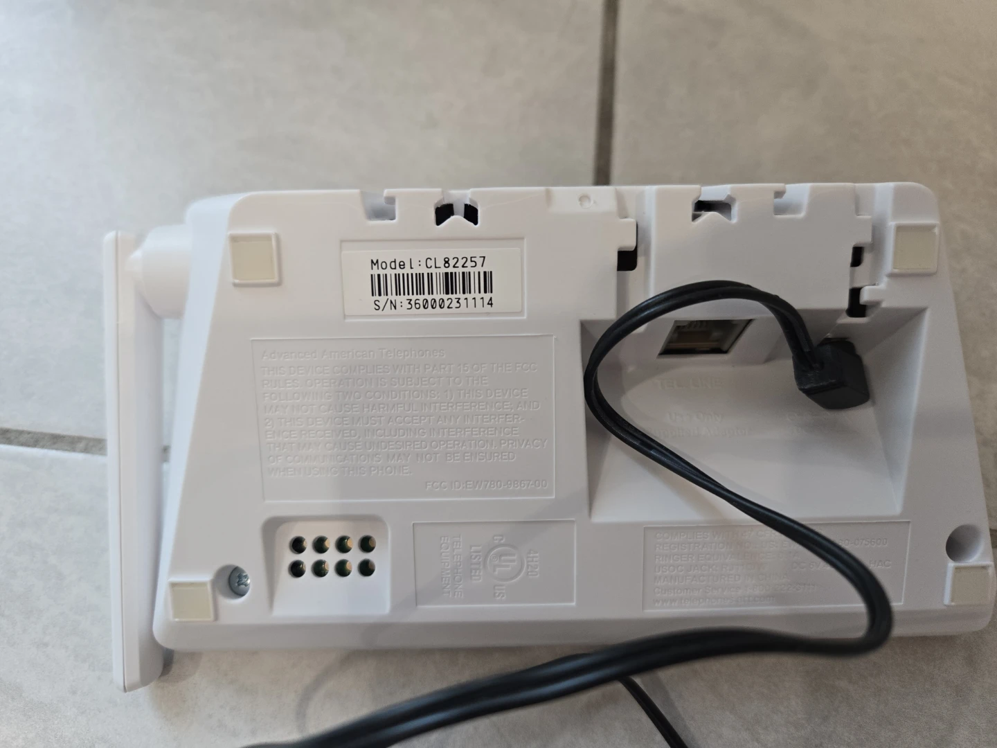 AT&T CL82257 Cordless Phone System - photo 3