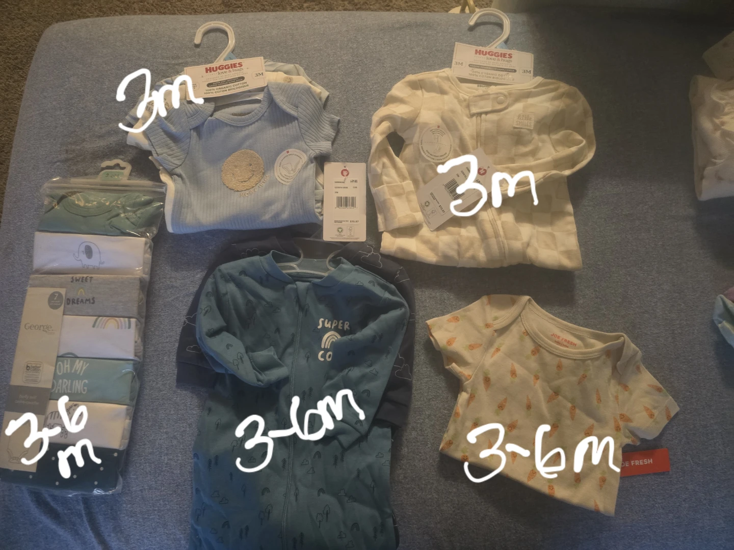 Assorted Boy/Girl Clothes 0M - 3T - photo 2
