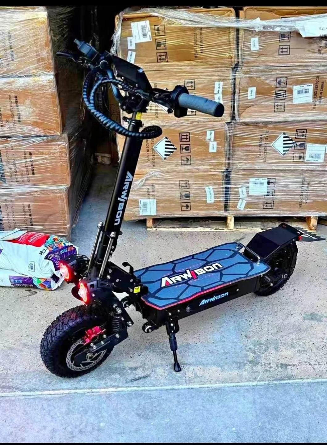 ARWBON Q06Pro electric scooter. Less 10kmh - photo 4