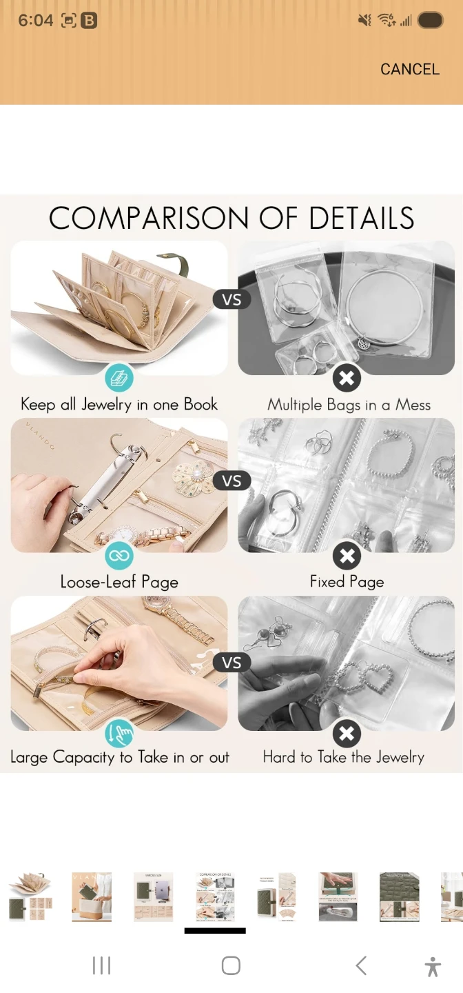 Travel Jewelry Organizer - photo 4