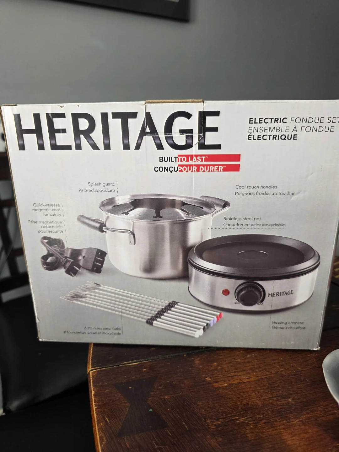 Heritage Electric Fondue Set