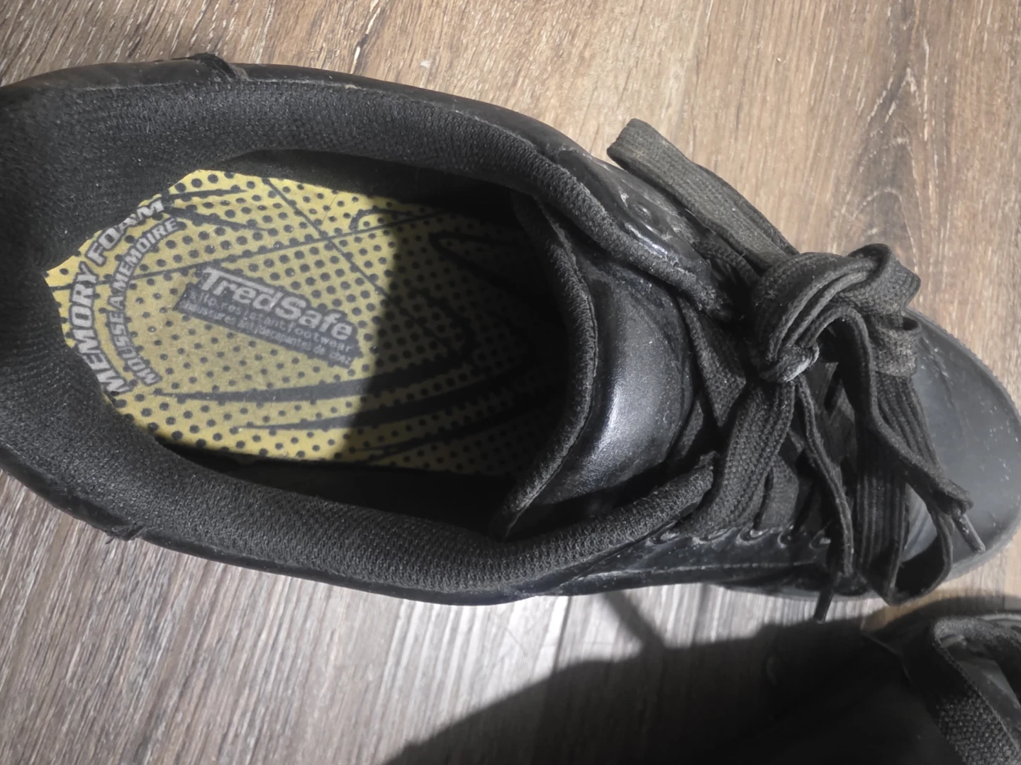 TredSafe Black Slip-Resistant Memory Foam Shoes - photo 5