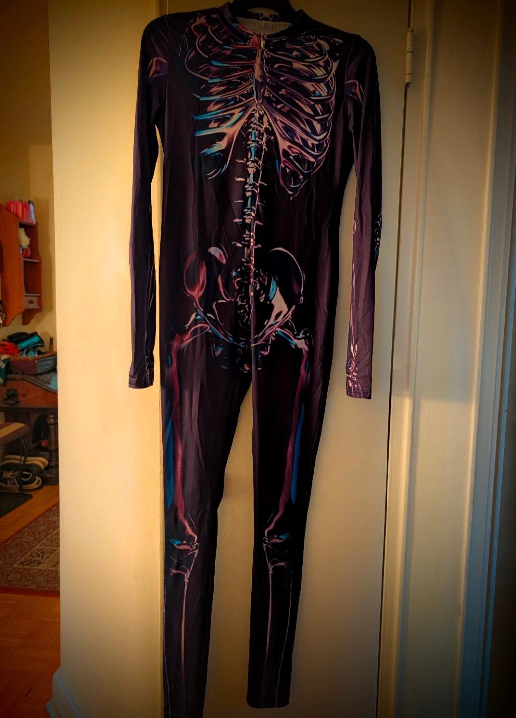 SKELETON BODYSUIT