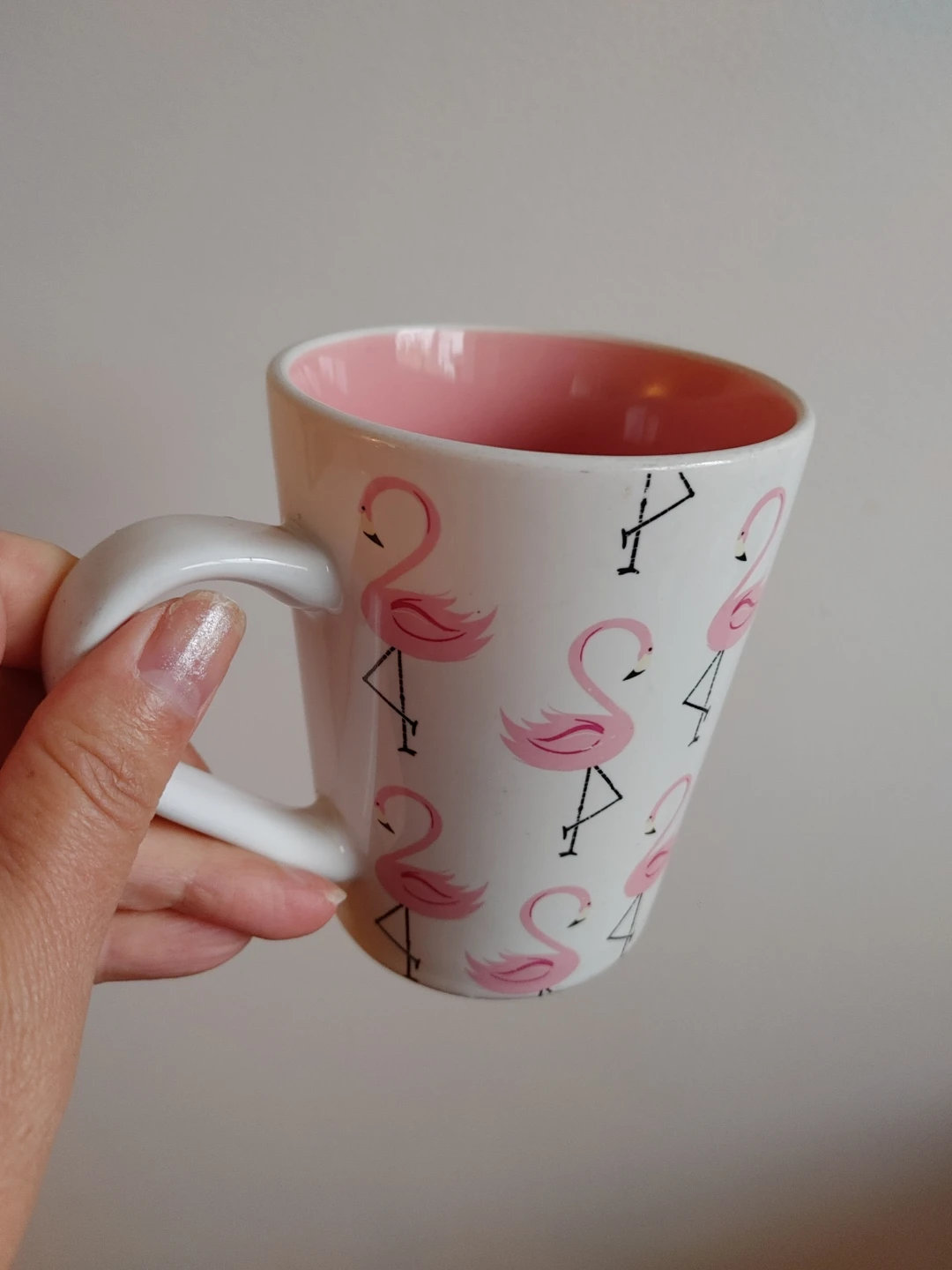 Canvas Flamingo Ceramic Mug - photo 3