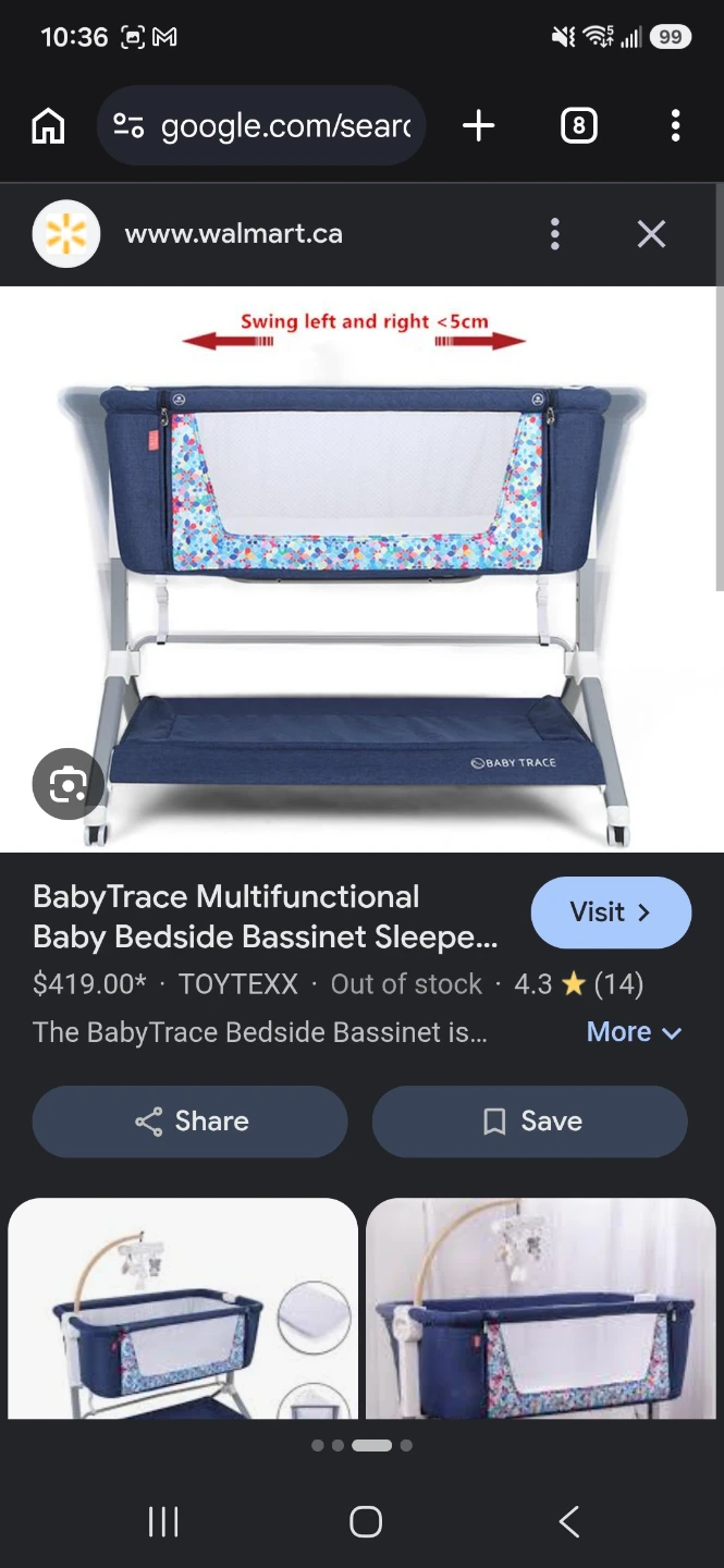 BabyTrace Bedside Bassinet - photo 2