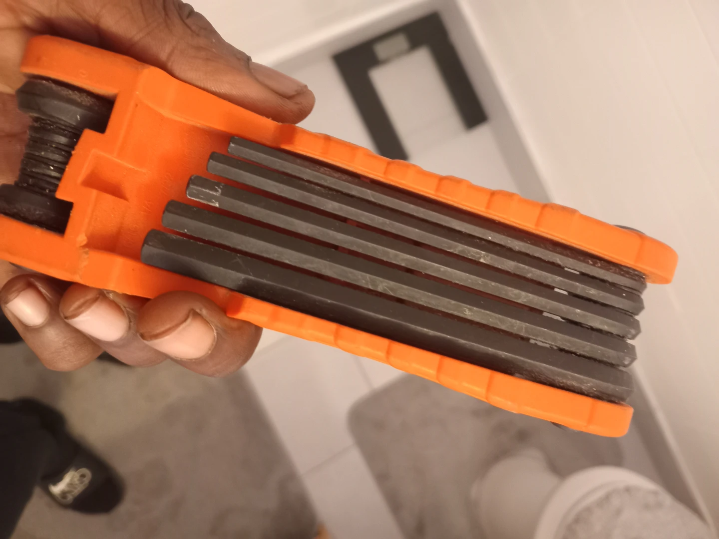 Klein Tools Compact Folding Hex Key Set, SAE and Metric - photo 4