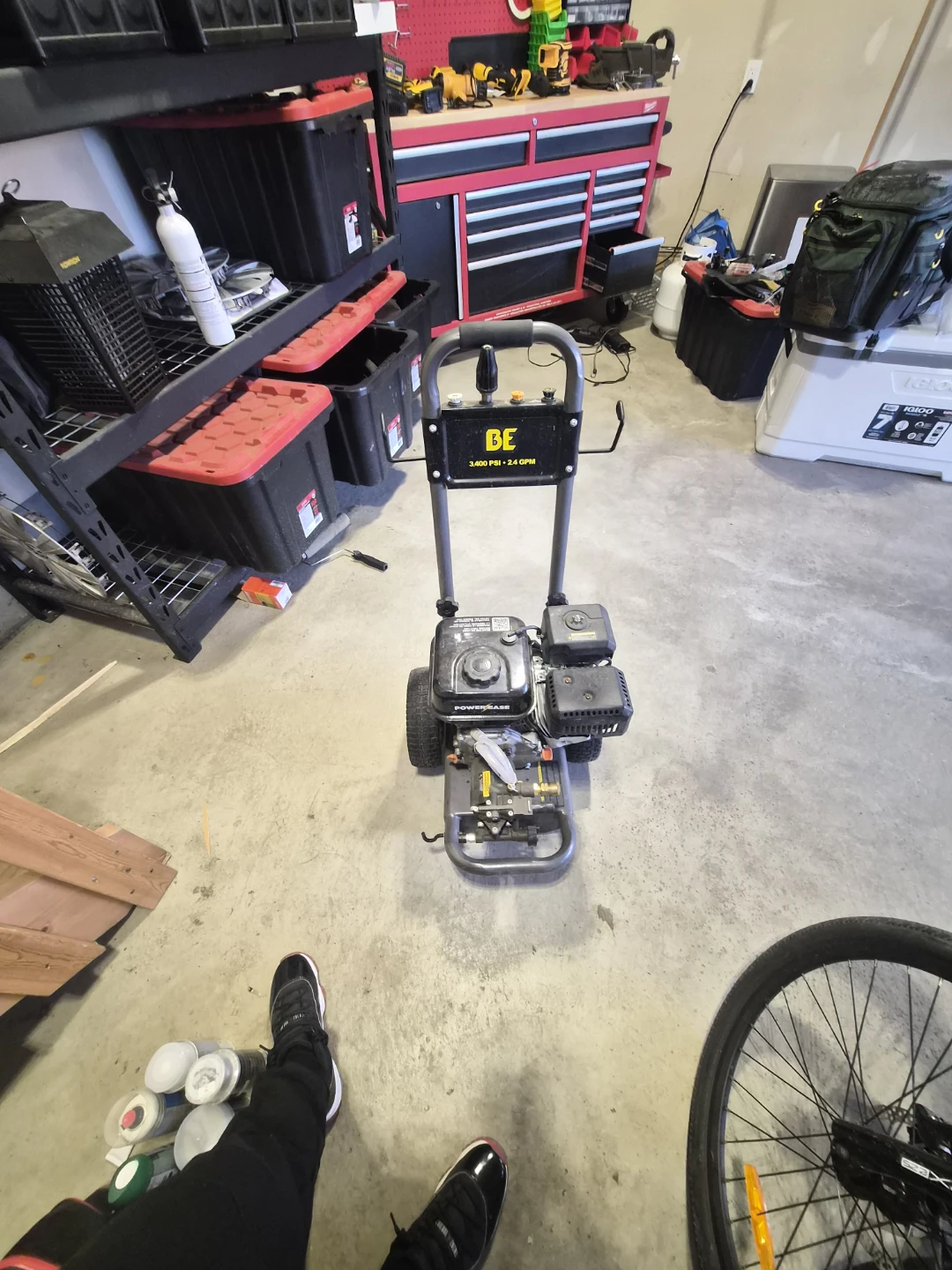 BE PowerEase Pressure Washer 3400 PSI