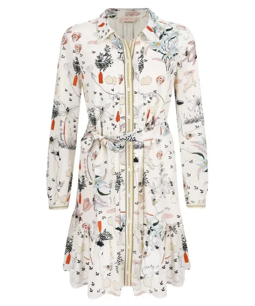 Tory Burch Cora Printed Silk Dress - photo 2