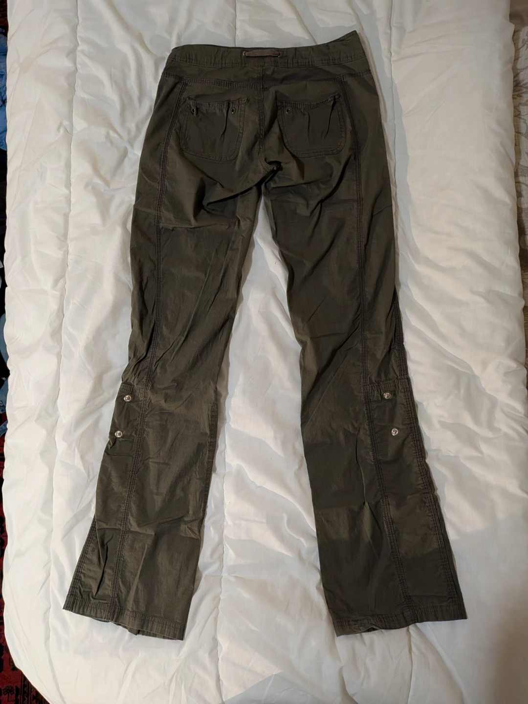 Garage Olive Cargo Pants Size 1 - photo 2