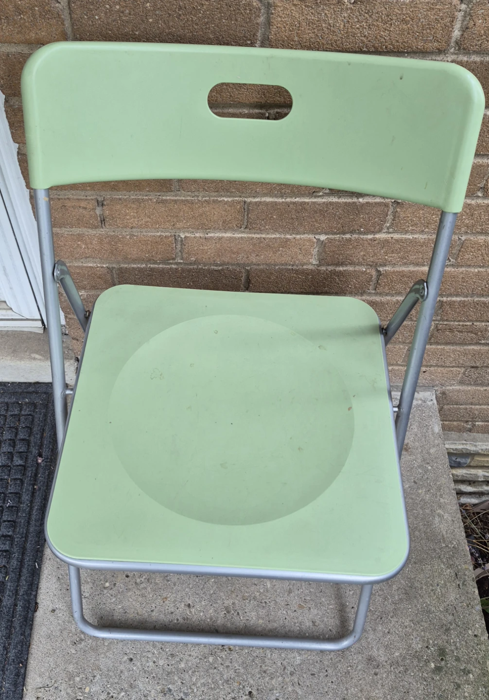 IKEA GUNDE Folding Chair - Light Green