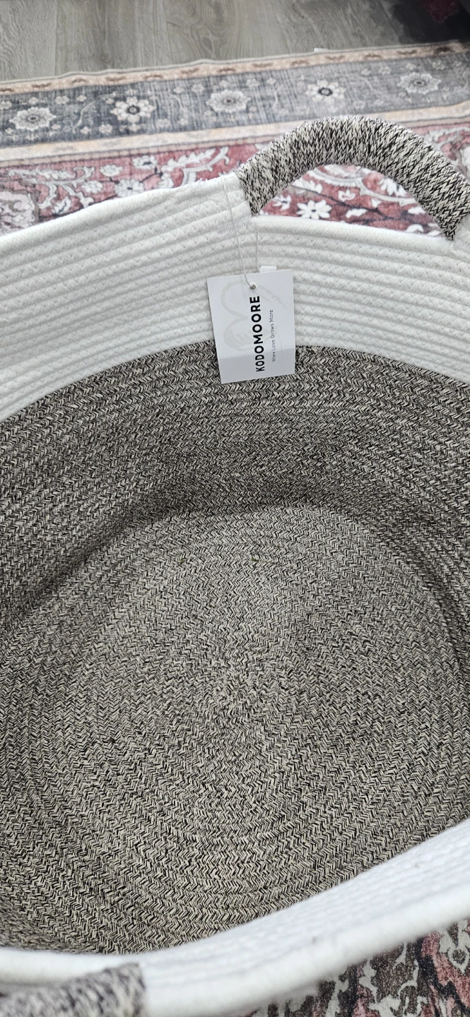 Kodomoore Cotton Rope Storage Basket - photo 4