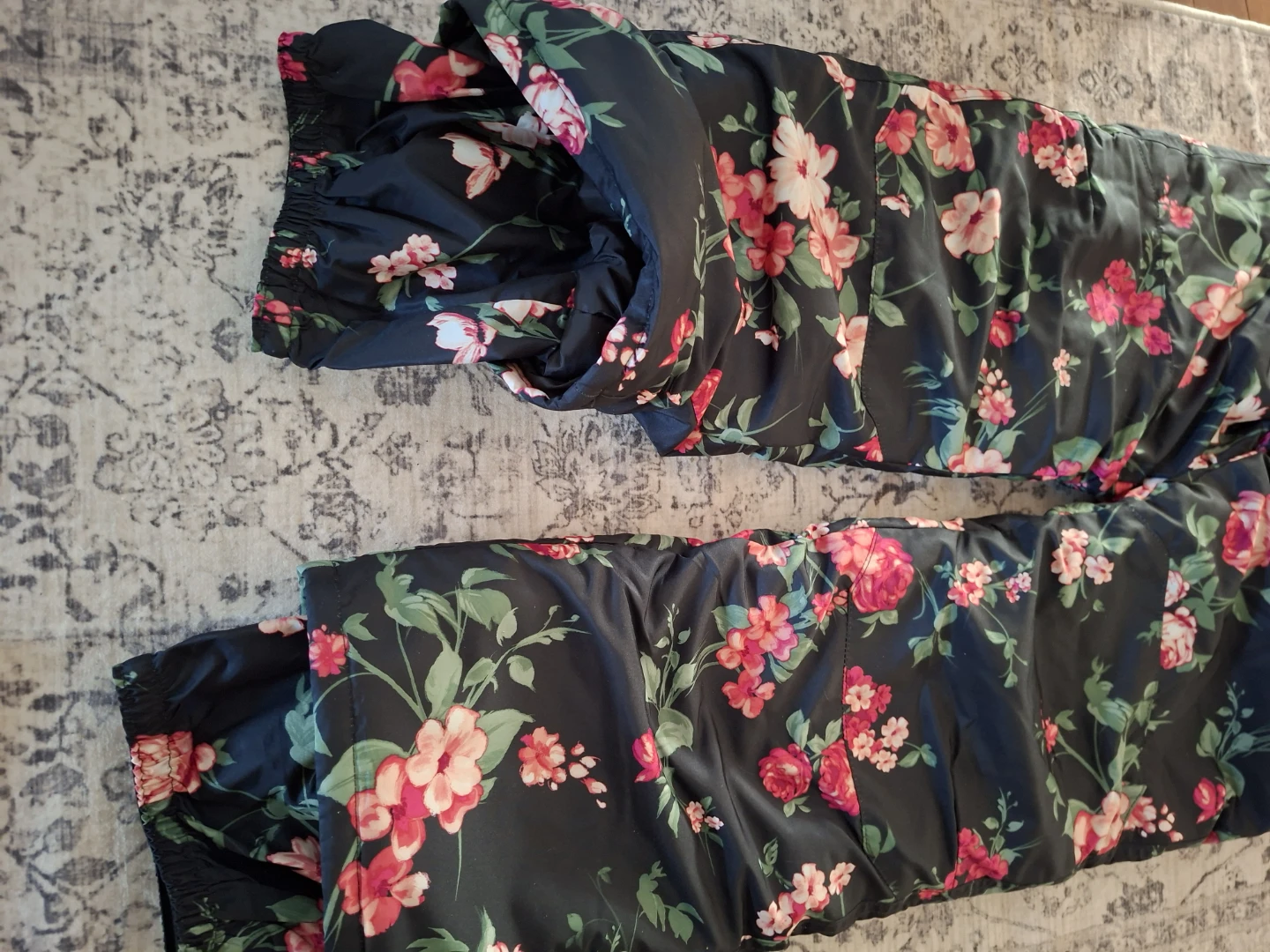 Floral Winter Snow Suit Set - photo 4