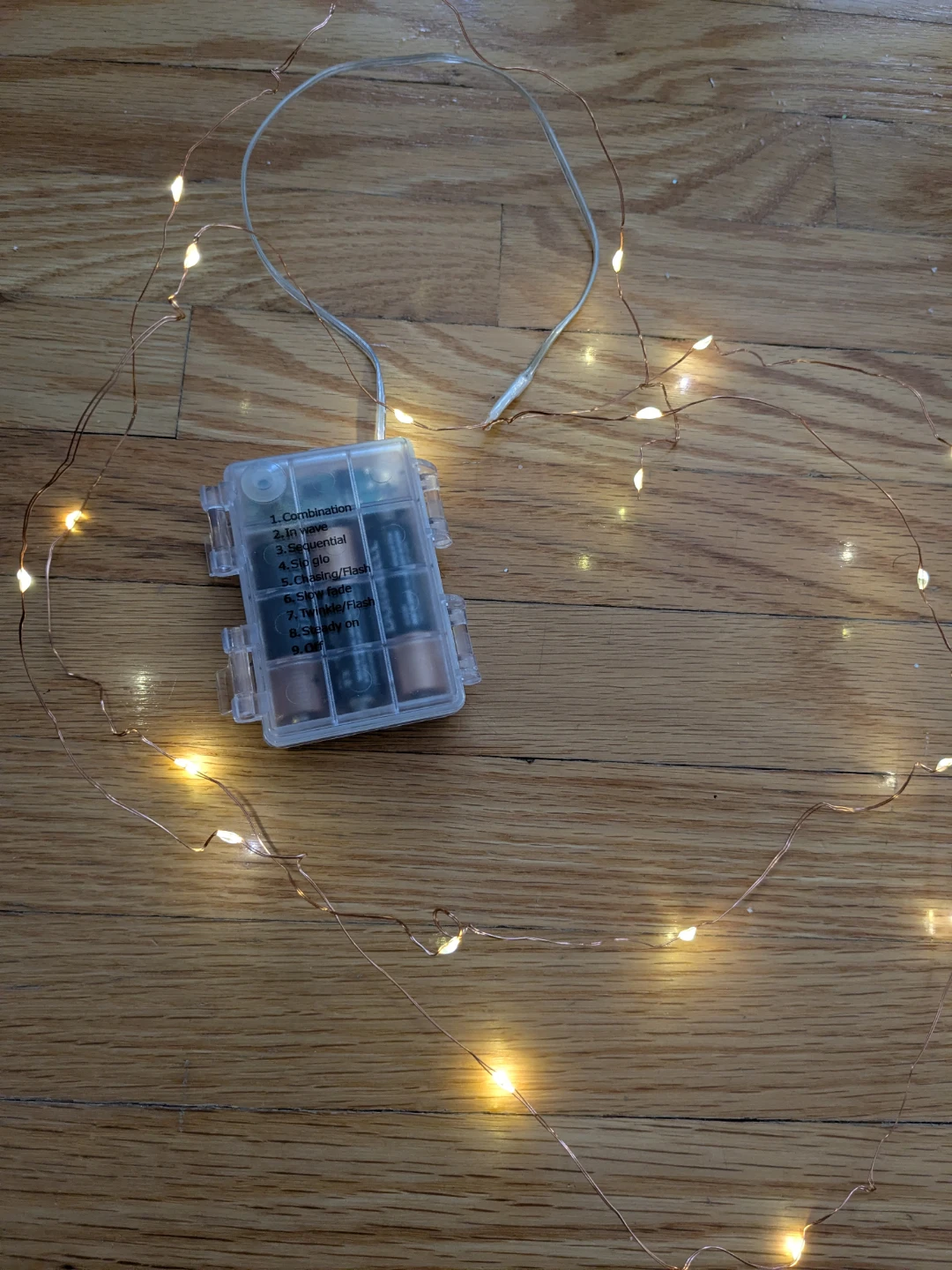Battery-Operated Copper Wire LED Fairy Lights