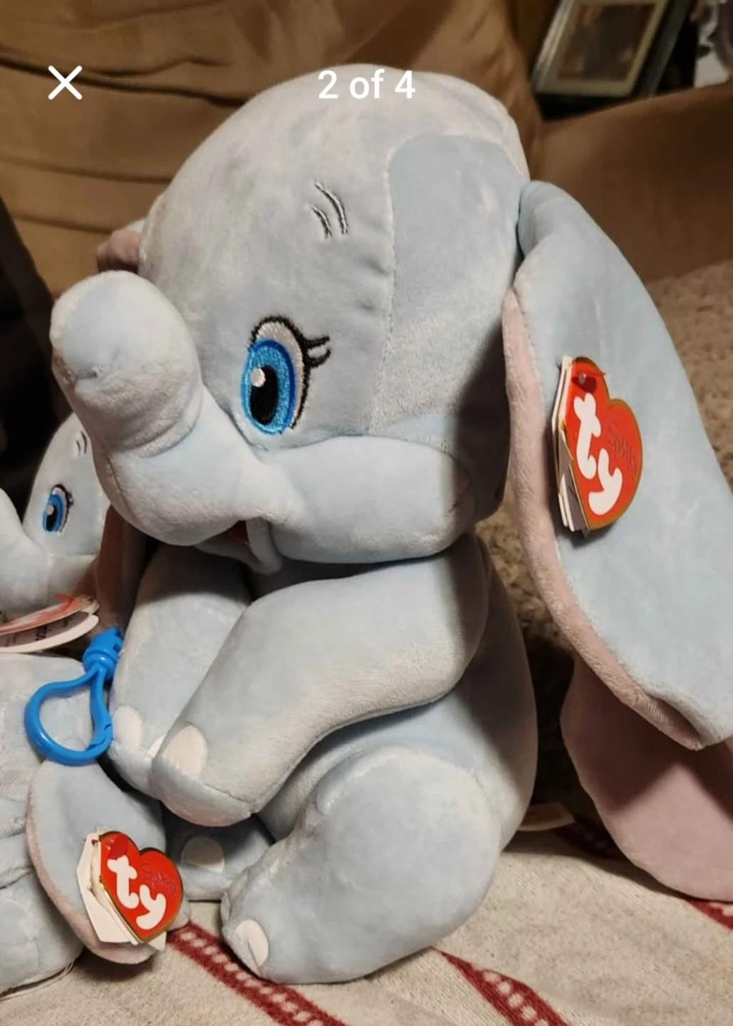 Ty Dumbo Plush Set - photo 2