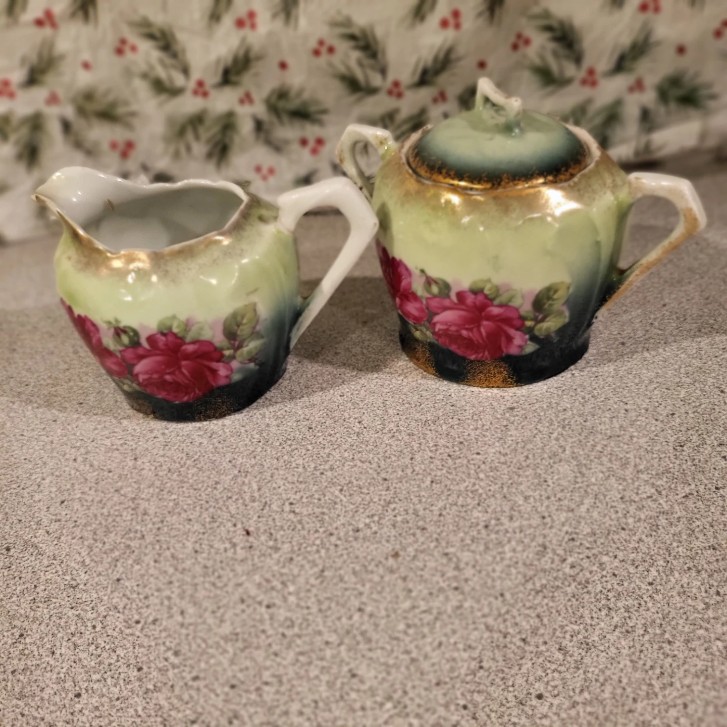 American Beauty Bavaria Cream and Sugar Set - photo 2