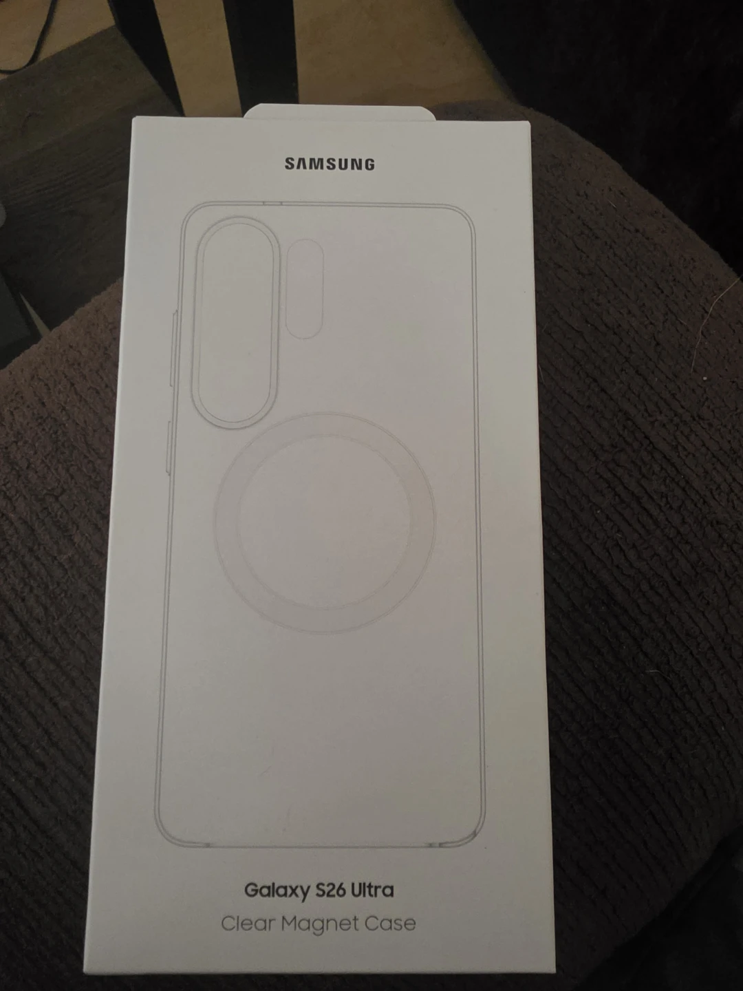 Samsung Galaxy S26 Ultra Clear Magnet Case