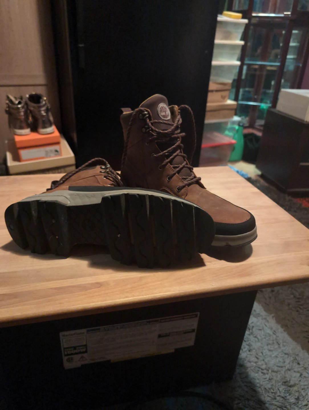 Timberland Leather GreenStride Boots Size 9.5 - photo 3