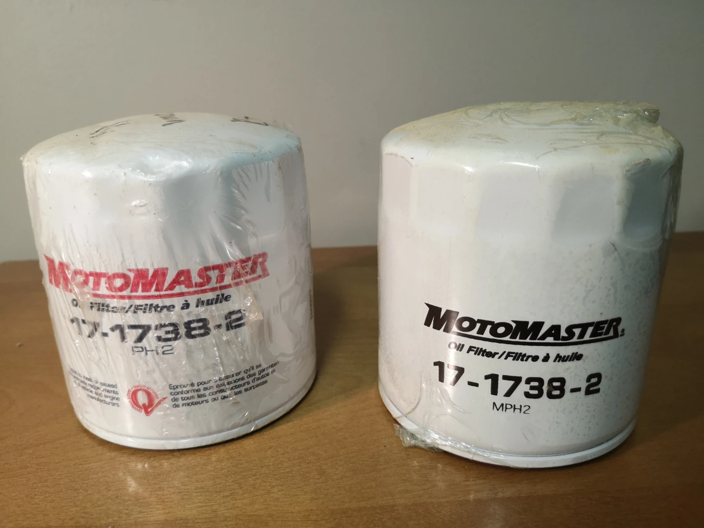 New Oil Filter Pair Vehicle Car Truck Van Parts
