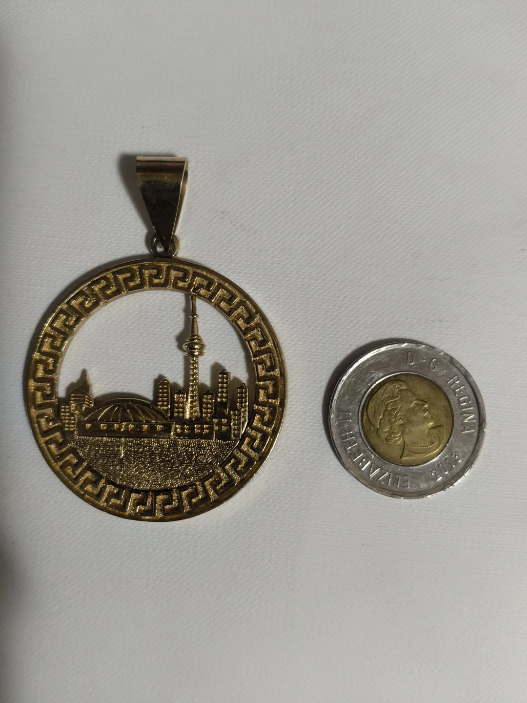 Big Toronto Skyline pendant