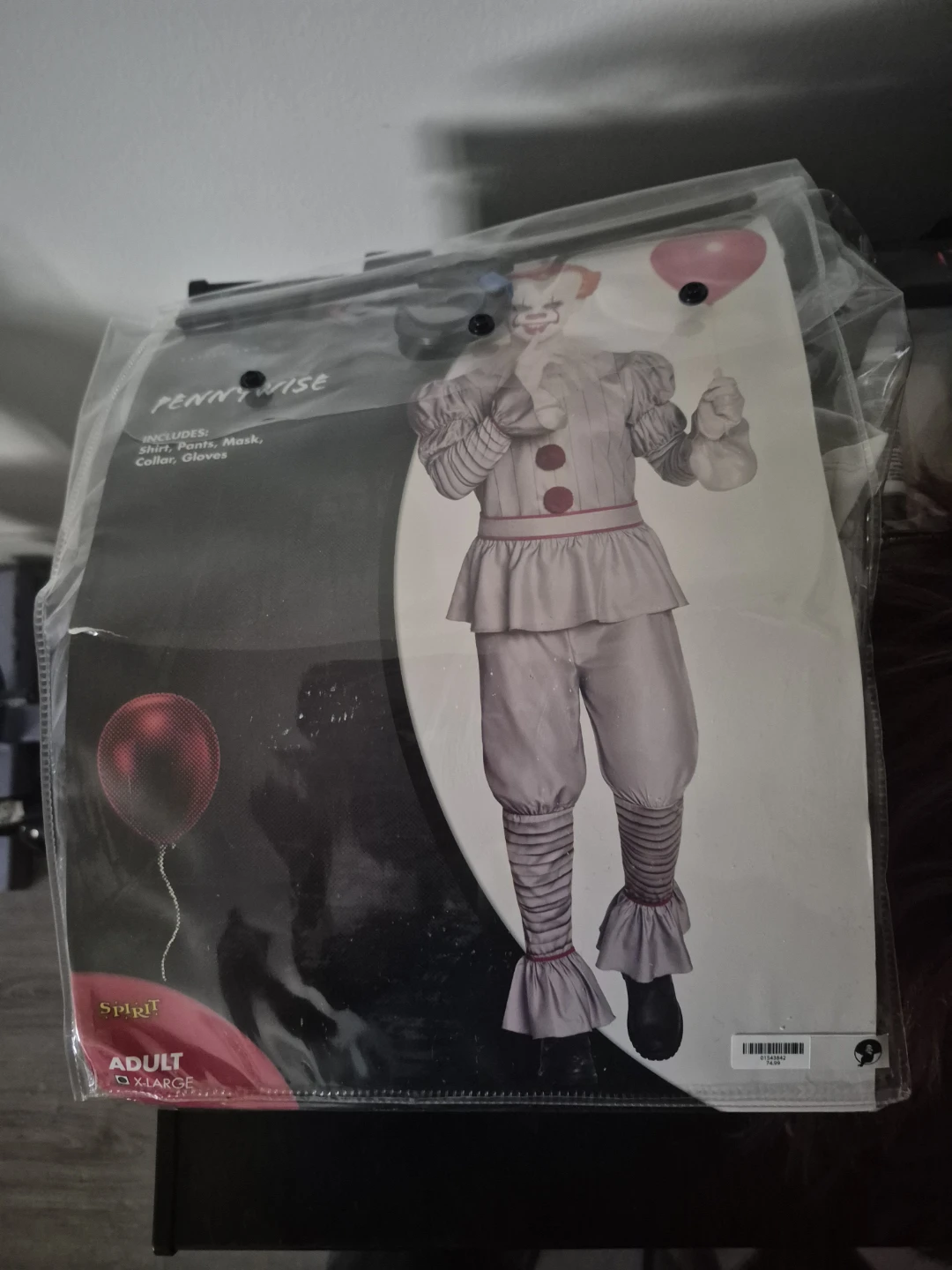 Spirit Pennywise Costume Adult X-Large - photo 4