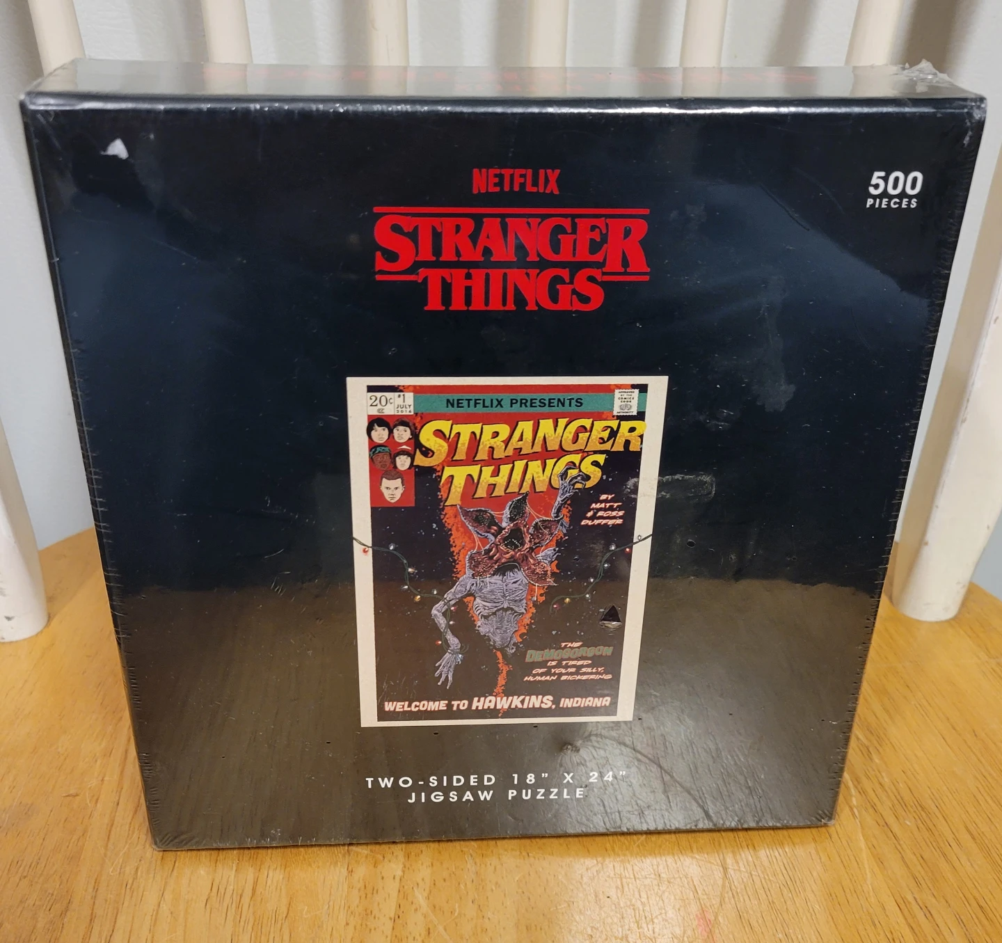 Netflix Stranger Things 18"x24" Jigsaw Puzzle 500pc 2 Sided