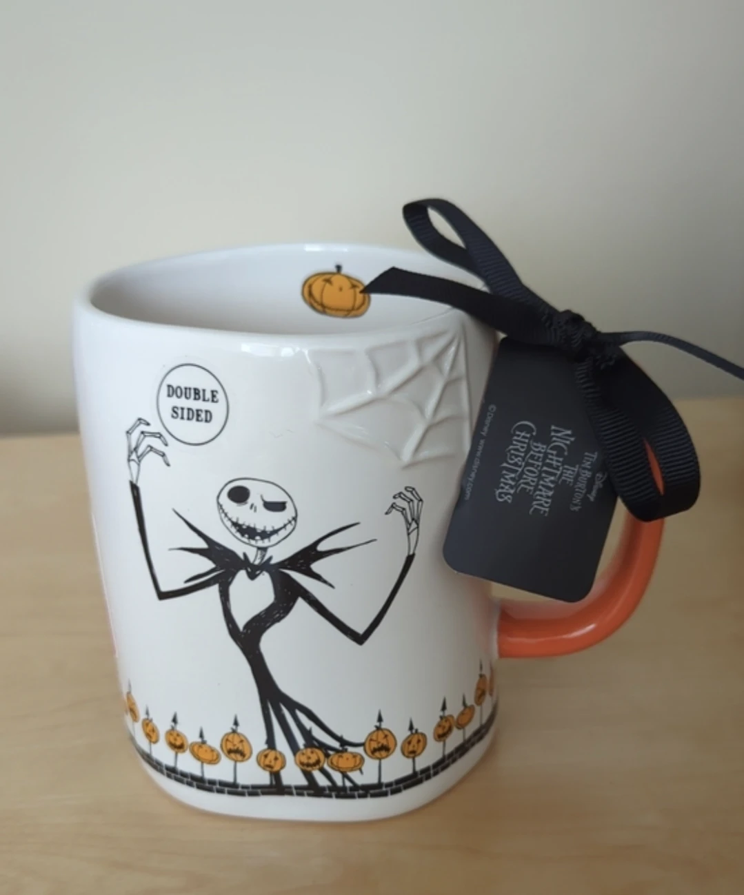 Disney Nightmare Before Christmas Pumpkin King Mug