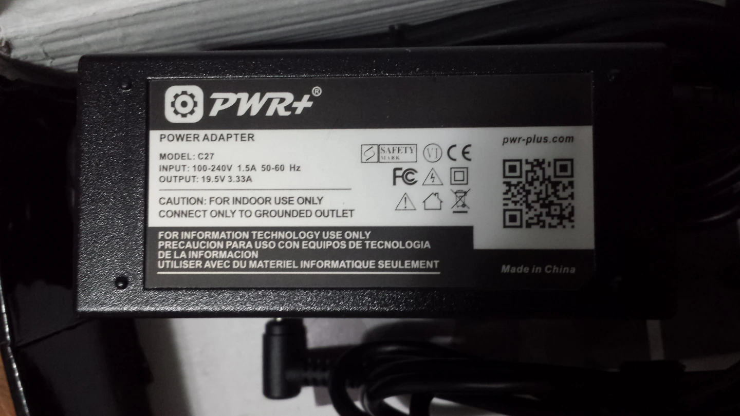 PWR+ Power Adapter Model C27 - photo 3