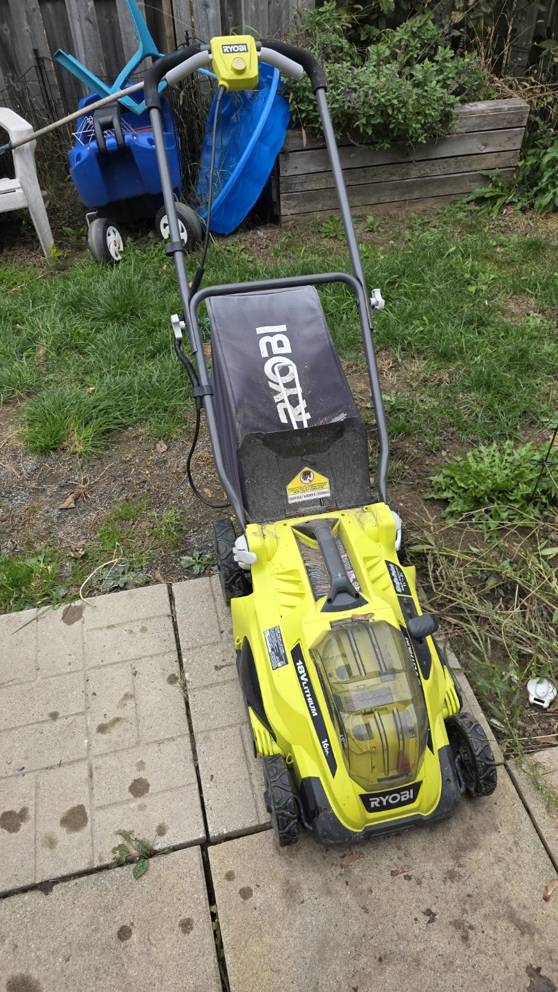 Ryobi 18V Lithium 16-inch Lawn Mower