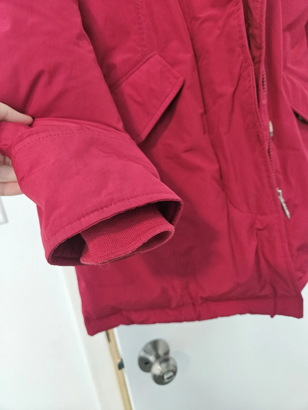 Woolrich Red Down Winter Jacket - photo 5