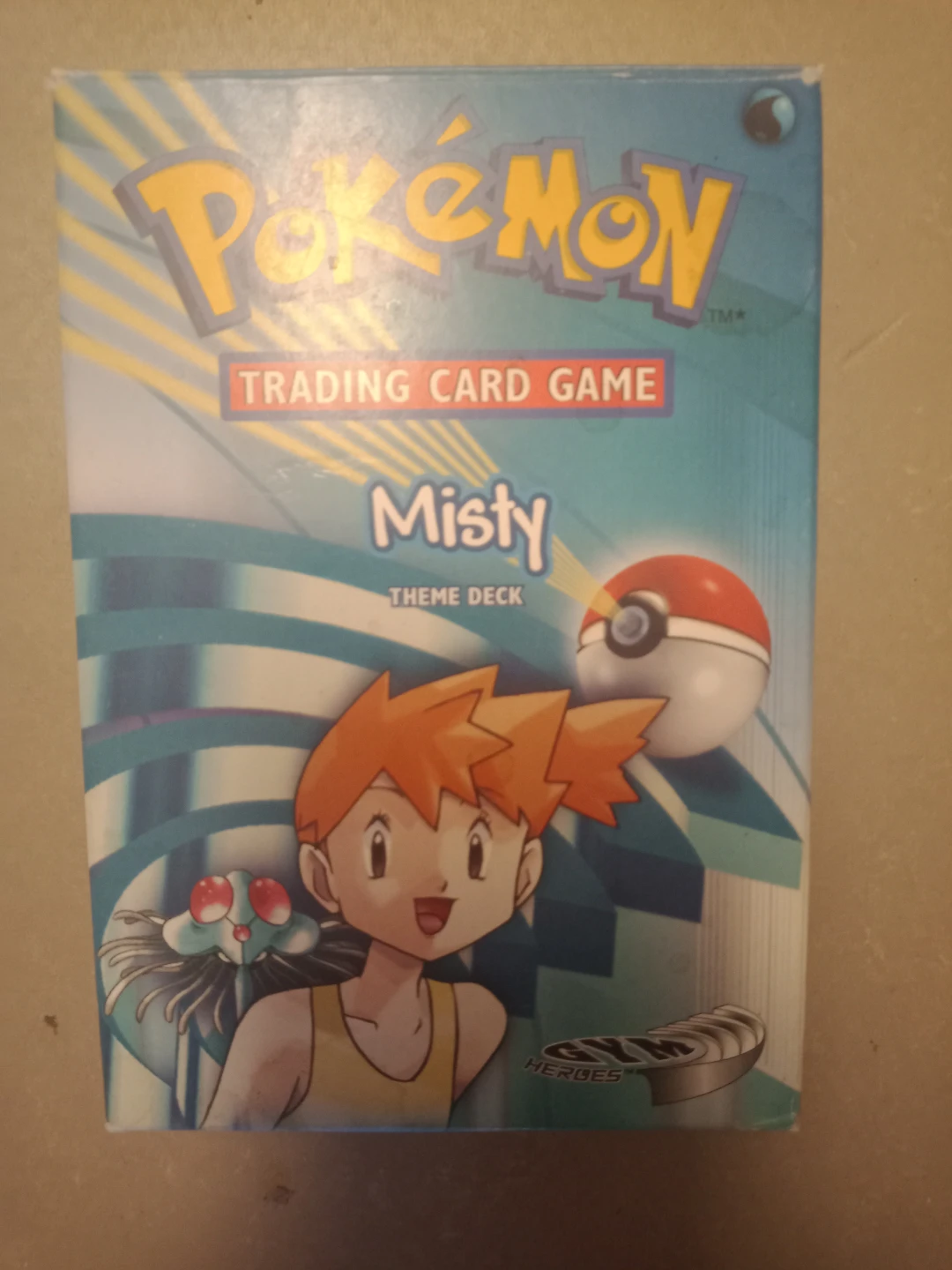 Pokemon Gym Heroes Misty Theme Deck