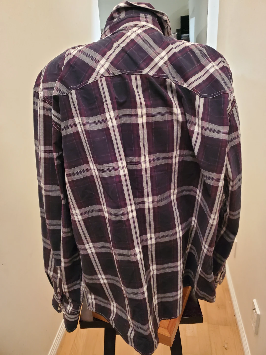 Denver Hayes Vintage Plaid Shirt XL - photo 3