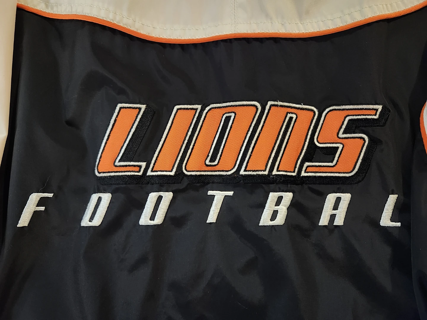 Reebok BC Lions CFL Windbreaker