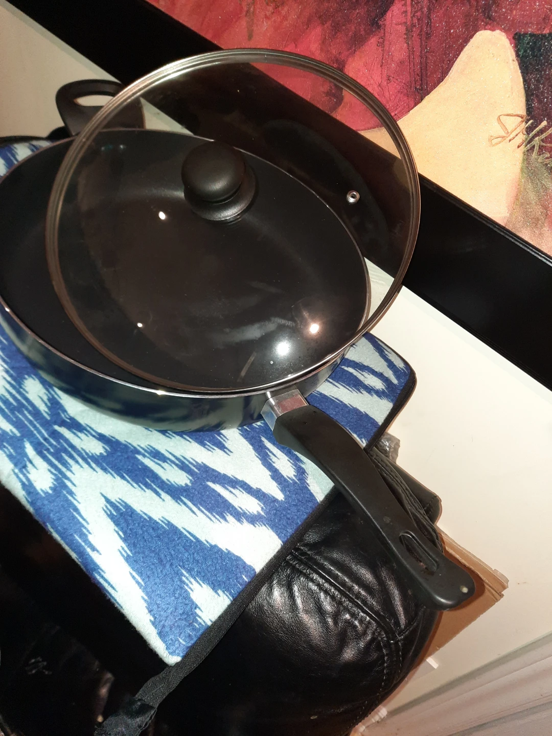 Huge Starfrit Non-Stick Frying DEEP Pan &Lid - photo 2