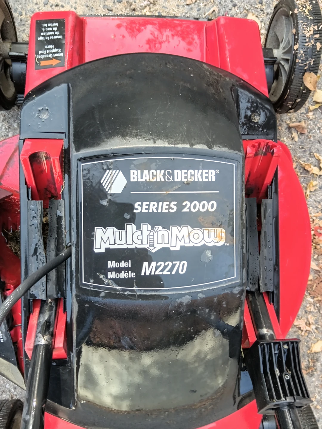Black & Decker 18" Mulch'n'Mow Electric Lawnmower - photo 3