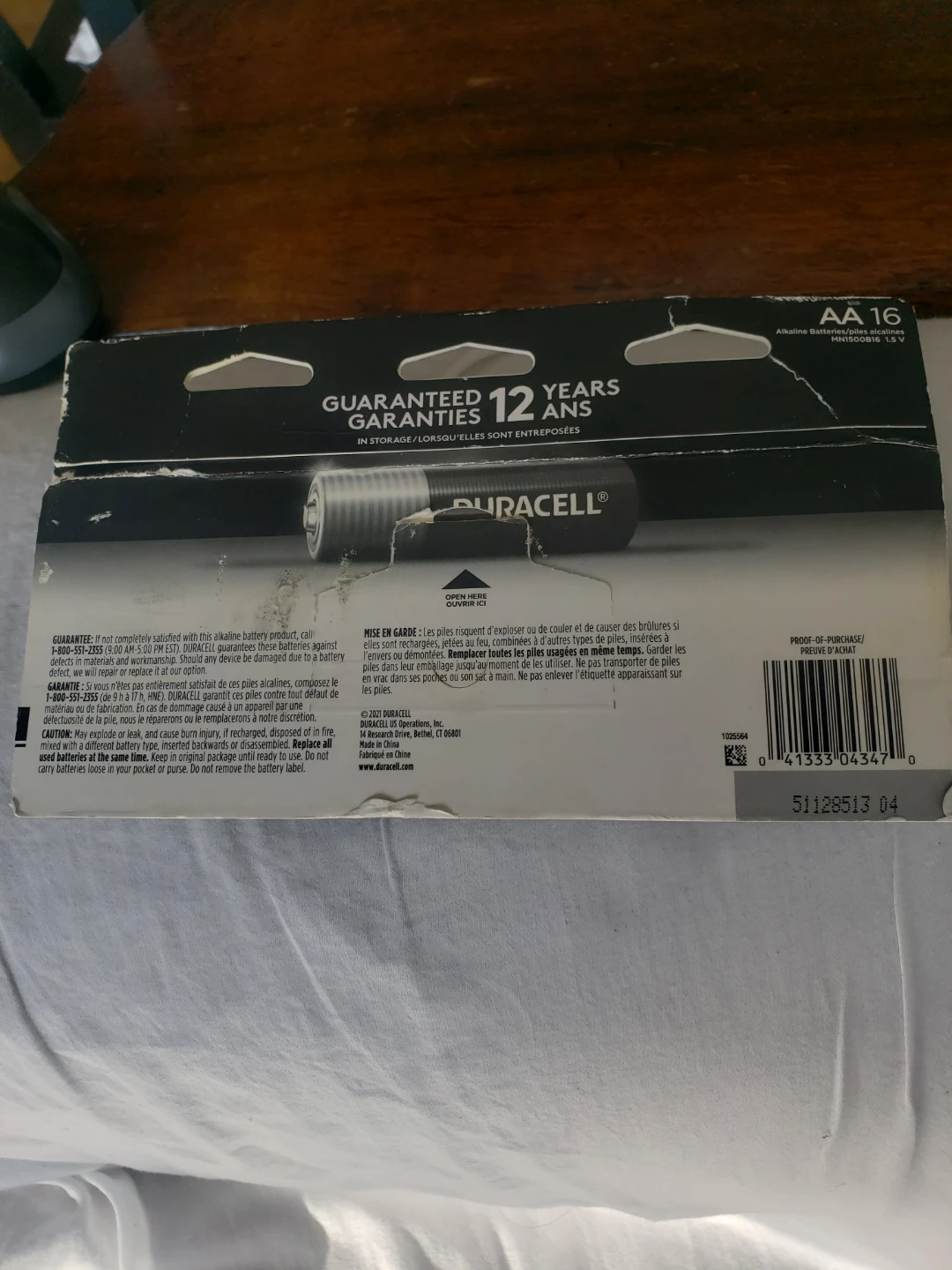 Energizer Max AA Batteries - 20 Pack and Duracell AA16 - photo 5