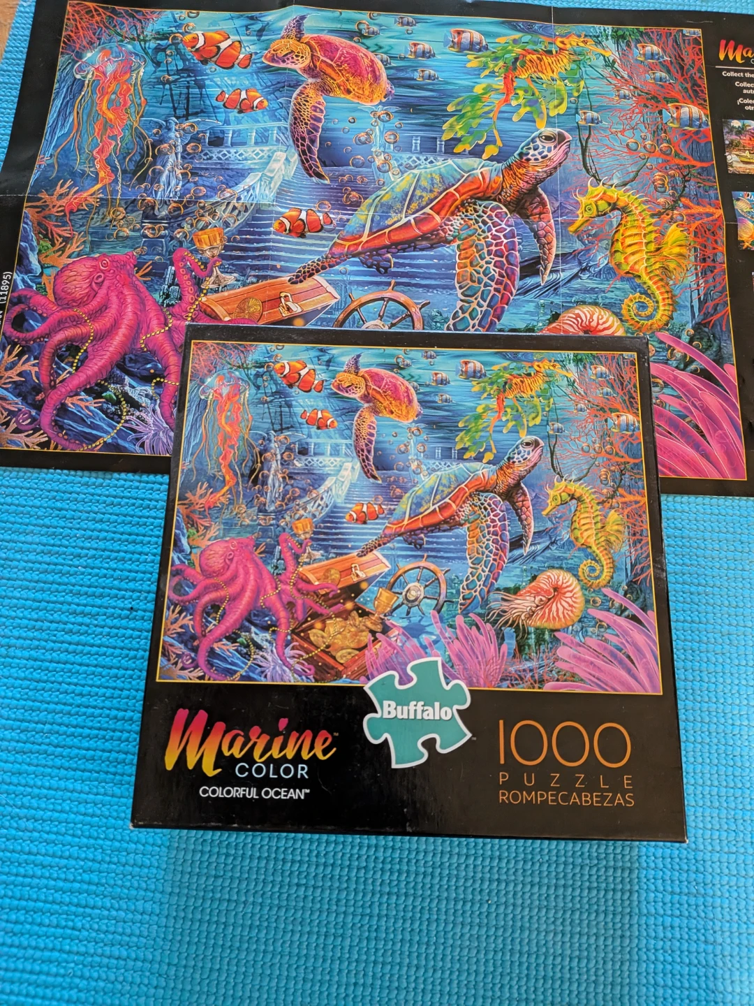 Buffalo Marine Color Colorful Ocean 1000 Piece Puzzle