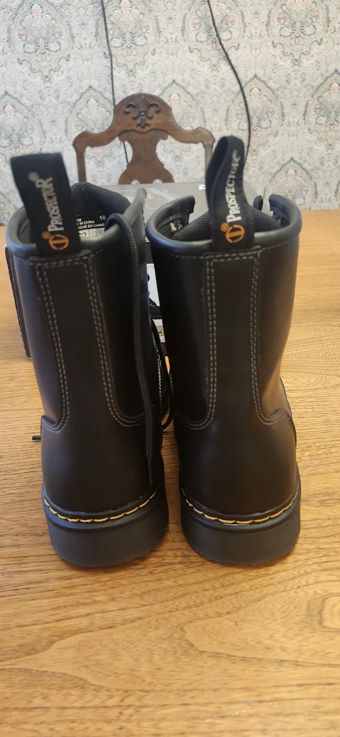 Prospector Black Boots - Men's 8 / Women's 10 - photo 5