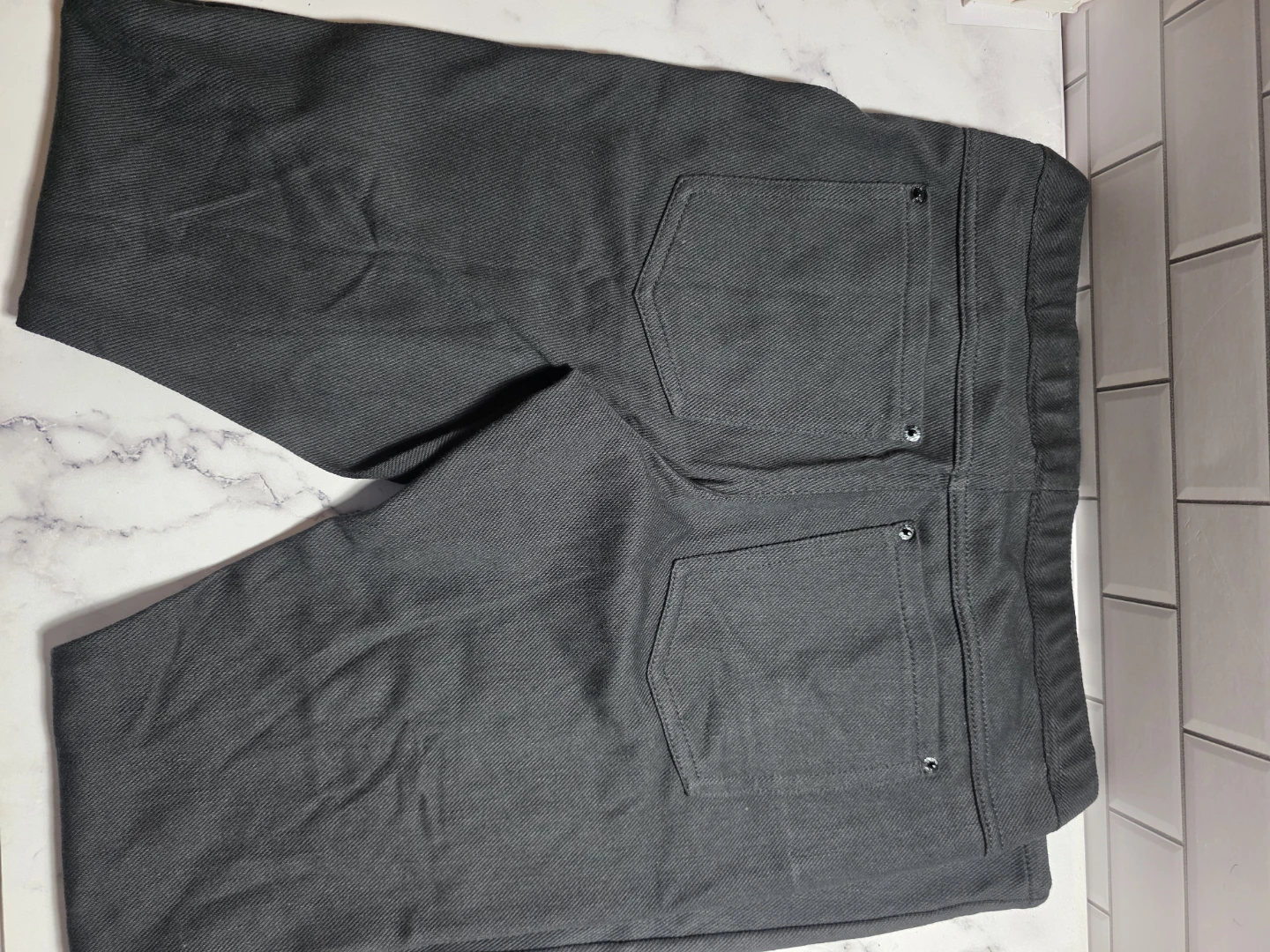 Hue Black Denim Leggings Size Small - photo 3