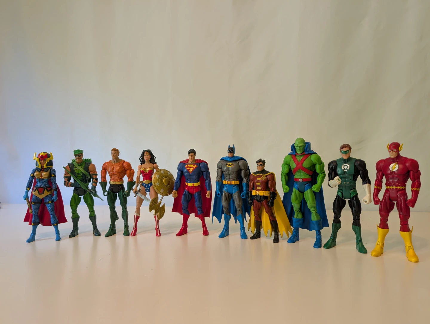 Set of 10 - DC Justice League Action Figures