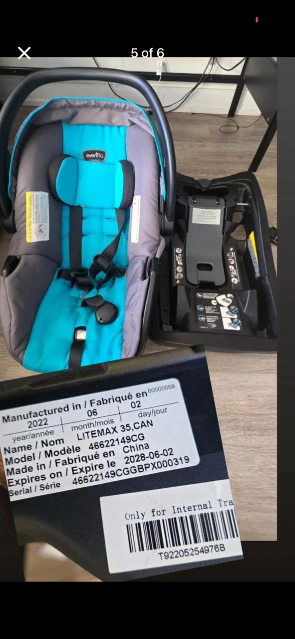 Evenflo Litemax 35 Travel System - photo 2