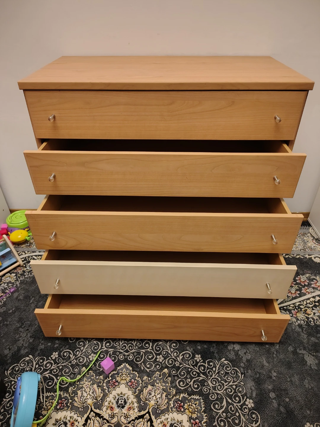 5-Drawer Wood Dresser - photo 5