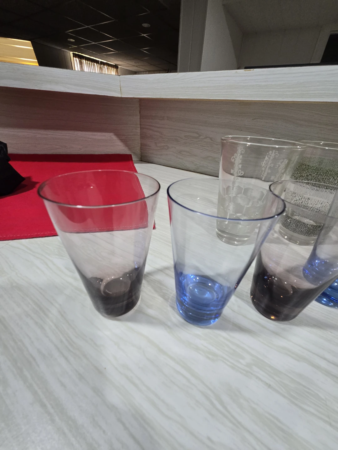 Eight Vintage Drinking Glasses. - photo 4