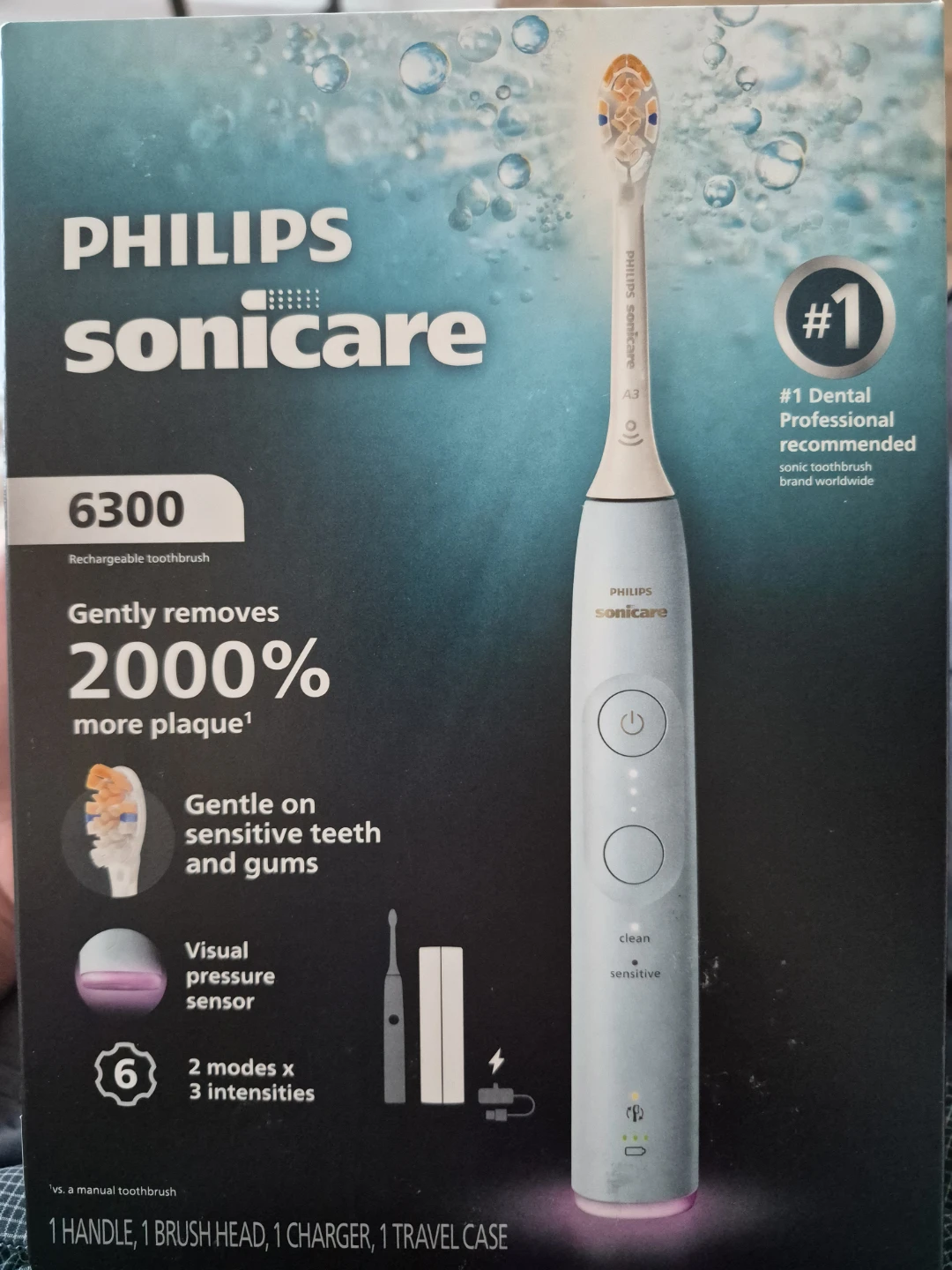 Philips Sonicare 6300 Rechargeable Toothbrush