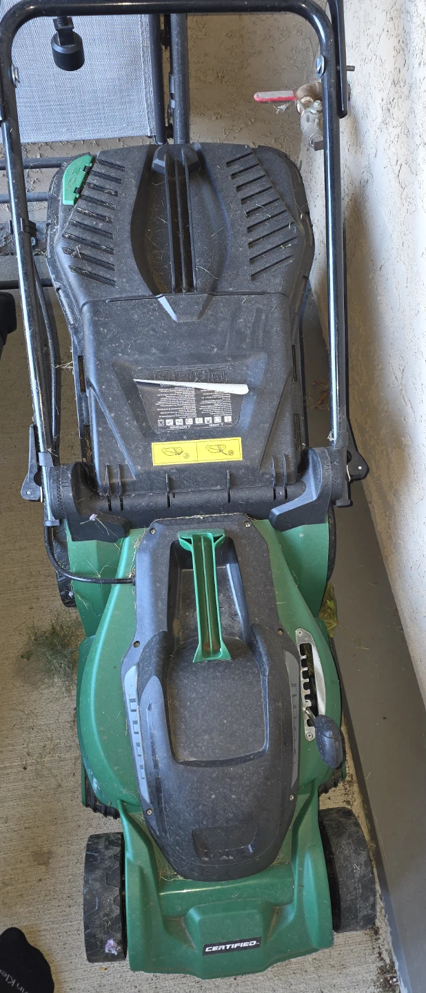 Certified Electric Lawn Mower