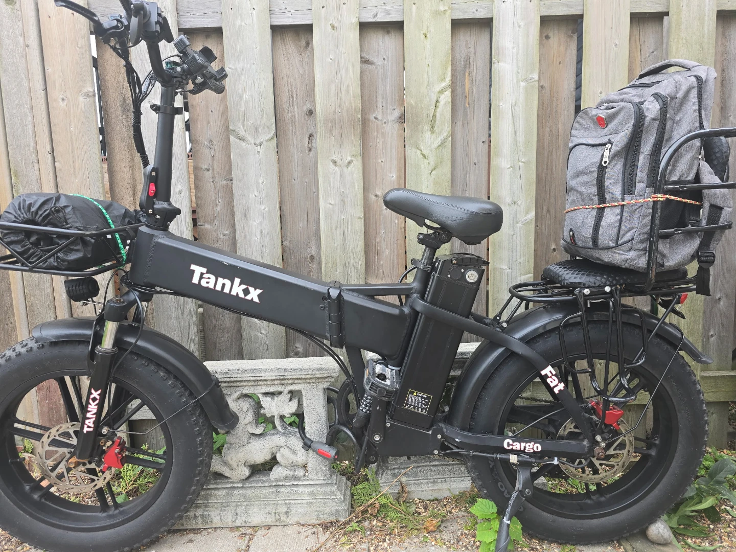 TANKX FOLDING E-BIKE | DUAL BATTERY 100km | LIKE NEW