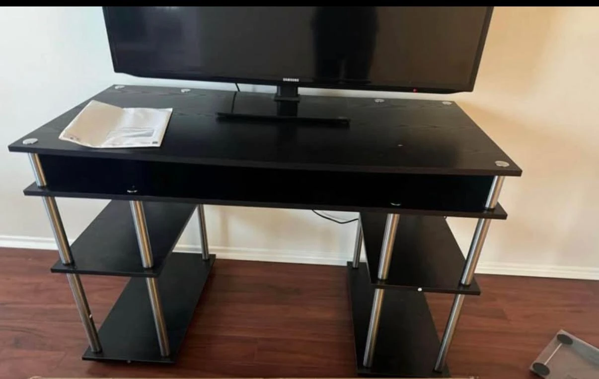 Table with shelf