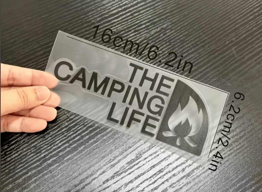 Camping Life Vinyl Decals