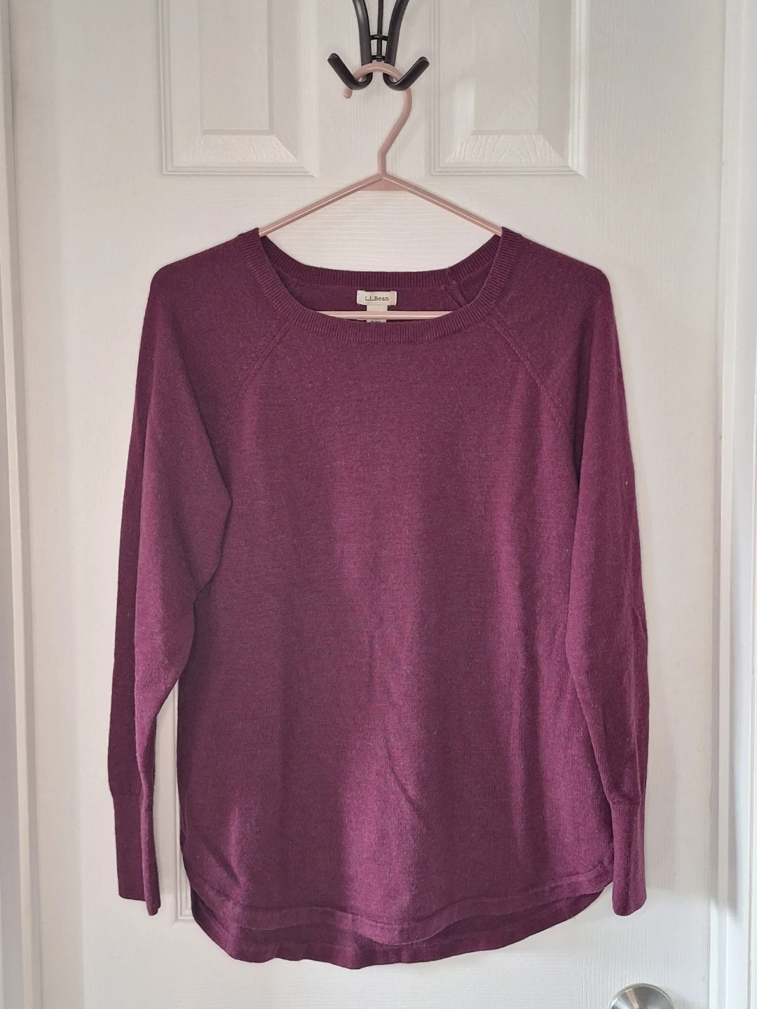L.L.Bean Maroon Sweater - Size Medium
